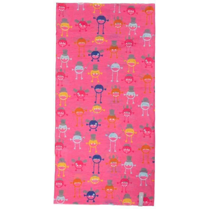 Бафф MONSTERBALL - KIDS FACE COVERING UCHSSCTR0001-FLAMINGO MONSTER PRINT Trespass TU Розовий — фото 4
