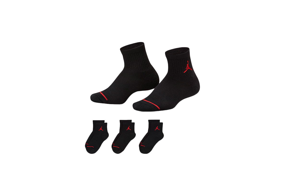 Шкарпетки Jordan Jumpman Quarter 3 Pack Socks (UJ0009-023) — фото 1