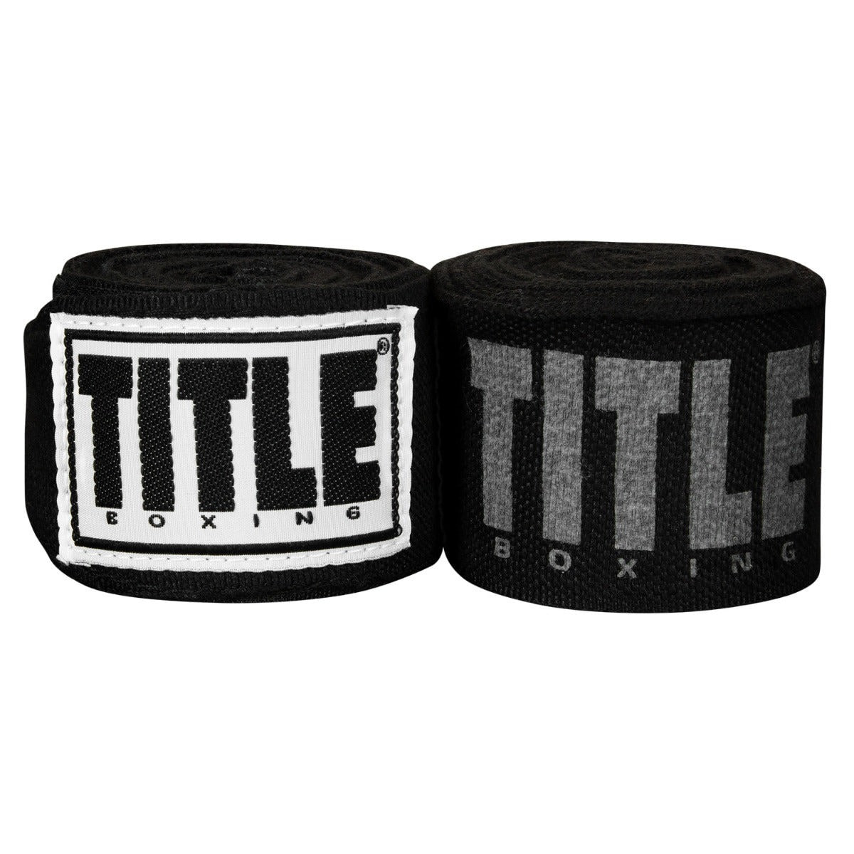 Бинти для боксу TITLE Boxing Power-Flex Elite 180" Black (4.5м.) — фото 1