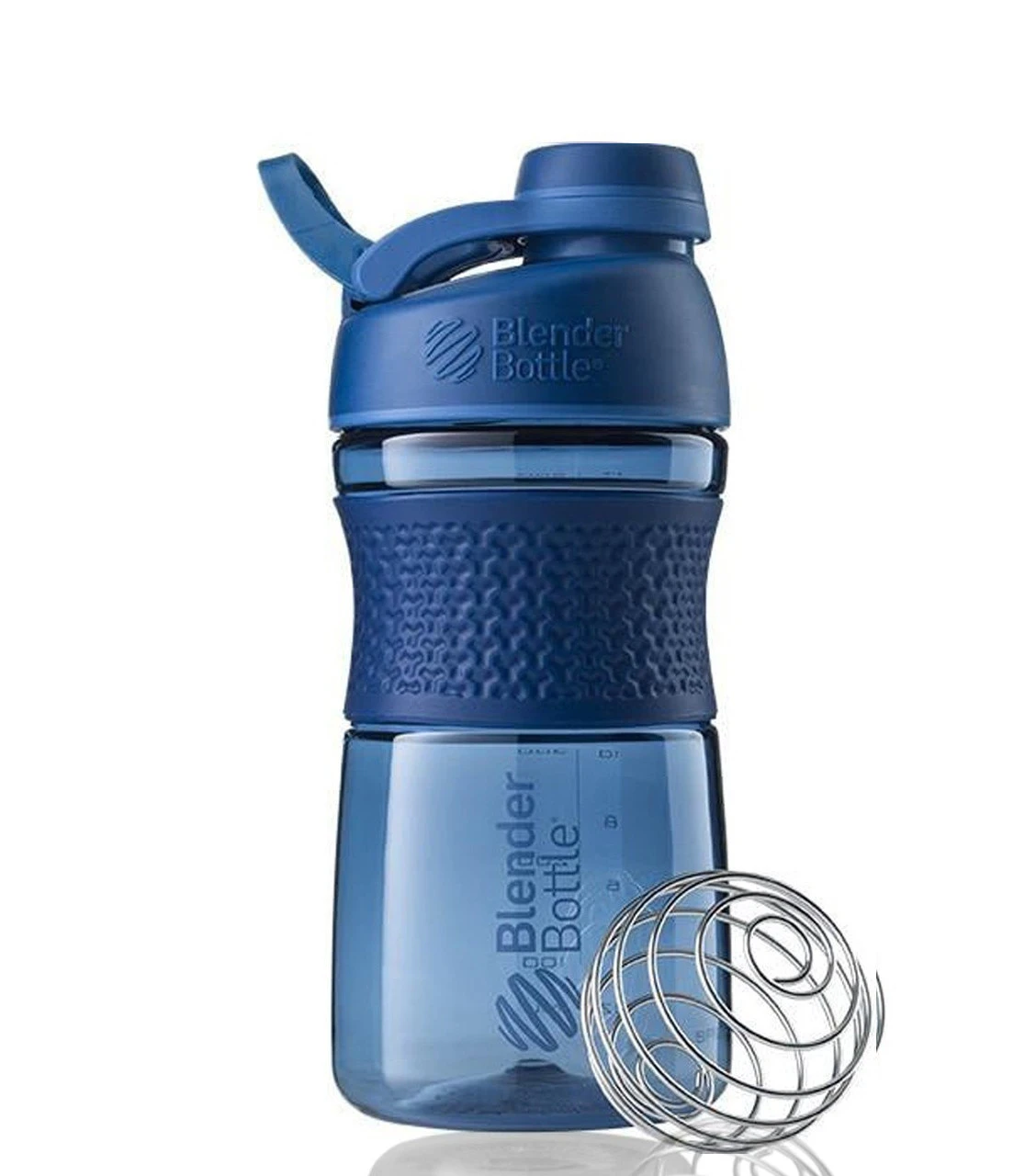 Шейкер спортивний (пляшка) BlenderBottle SportMixer Twist 20oz/590ml Navy — фото 1
