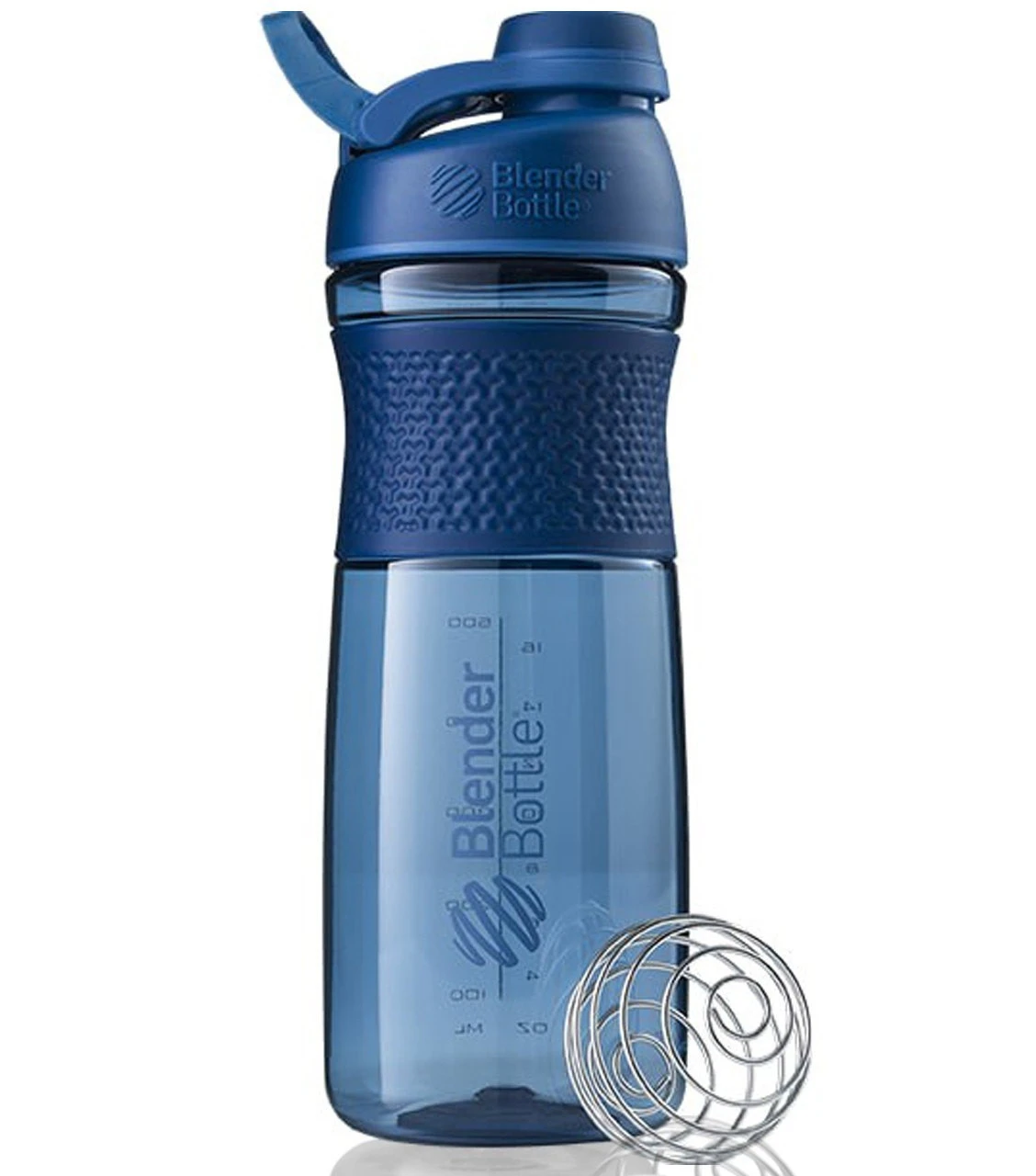 Шейкер спортивний (пляшка) BlenderBottle SportMixer Twist 28oz/820ml Navy — фото 1
