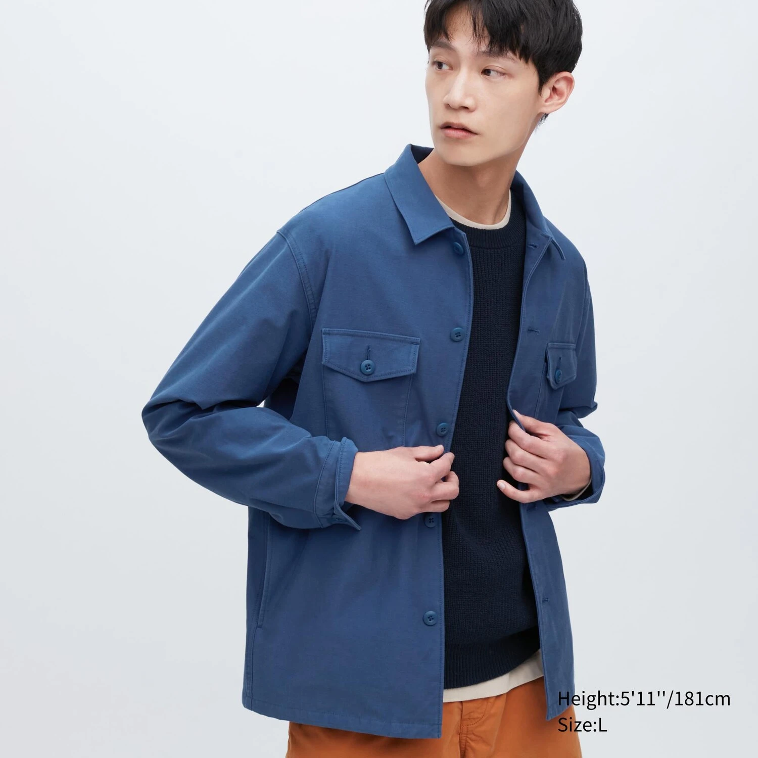 Куртка-сорочка UNIQLO на гудзиках 1159791200 — фото 1