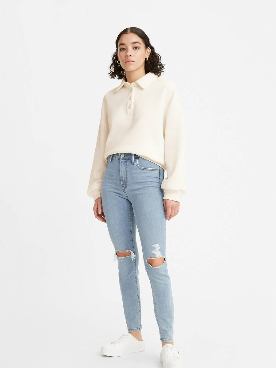 Жіночі джинси скінні 721 Levi's з високою посадкою 1159791681 — фото 1