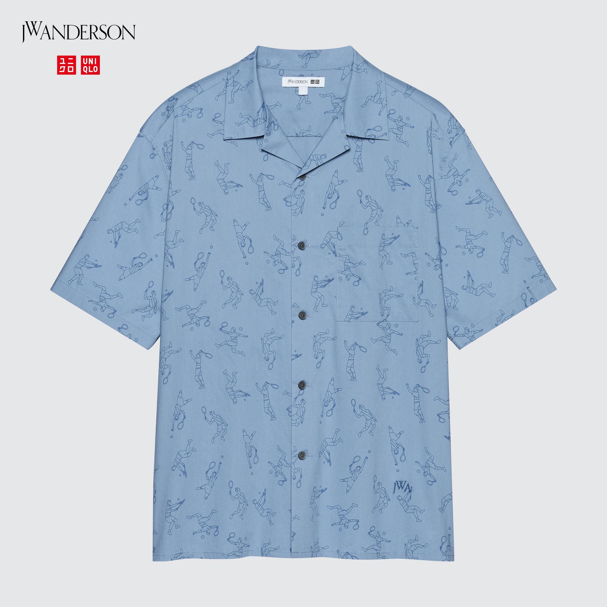 Чоловічі сорочки з коротким рукавом JW Anderson UNIQLO з принтом 1159788227 — фото 1