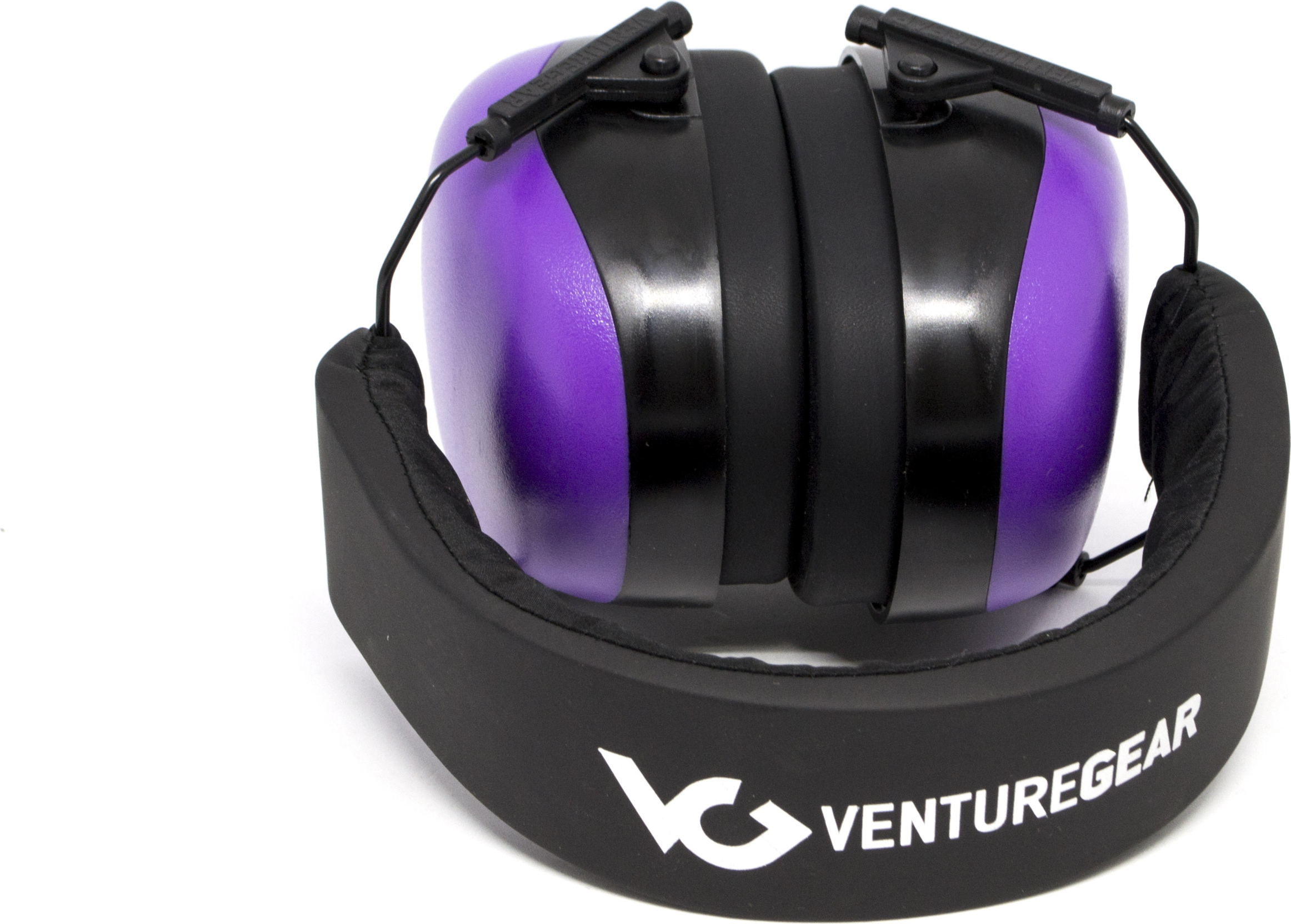 Наушники противошумные защитные Venture Gear VGPM8065C (защита слуха SNR 26 дБ, беруши в комплете), фиолетовые — фото 9