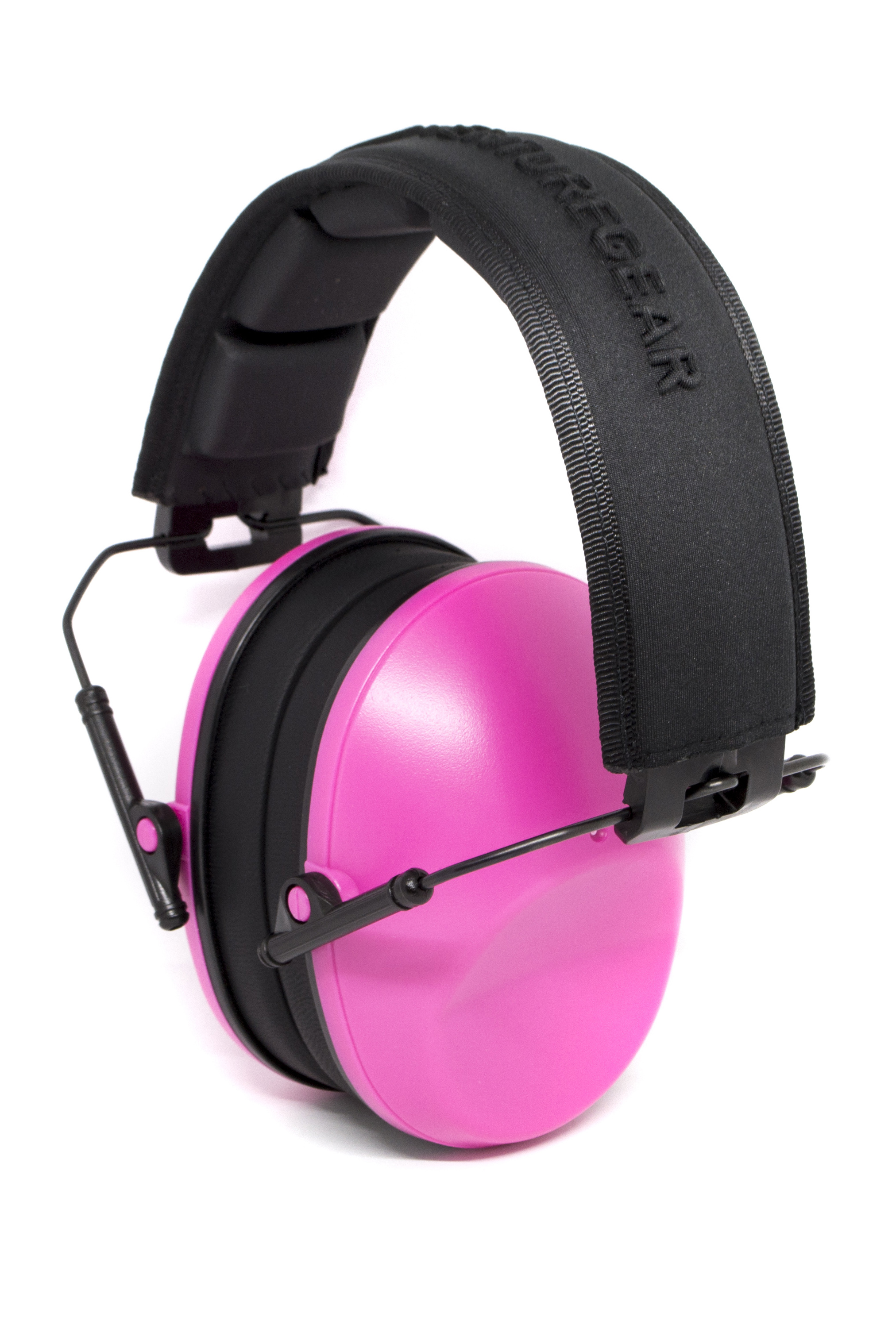 Наушники противошумные защитные Venture Gear VGPM9010PC (защита слуха NRR 24 дБ, беруши в комплекте), розовые — фото 1