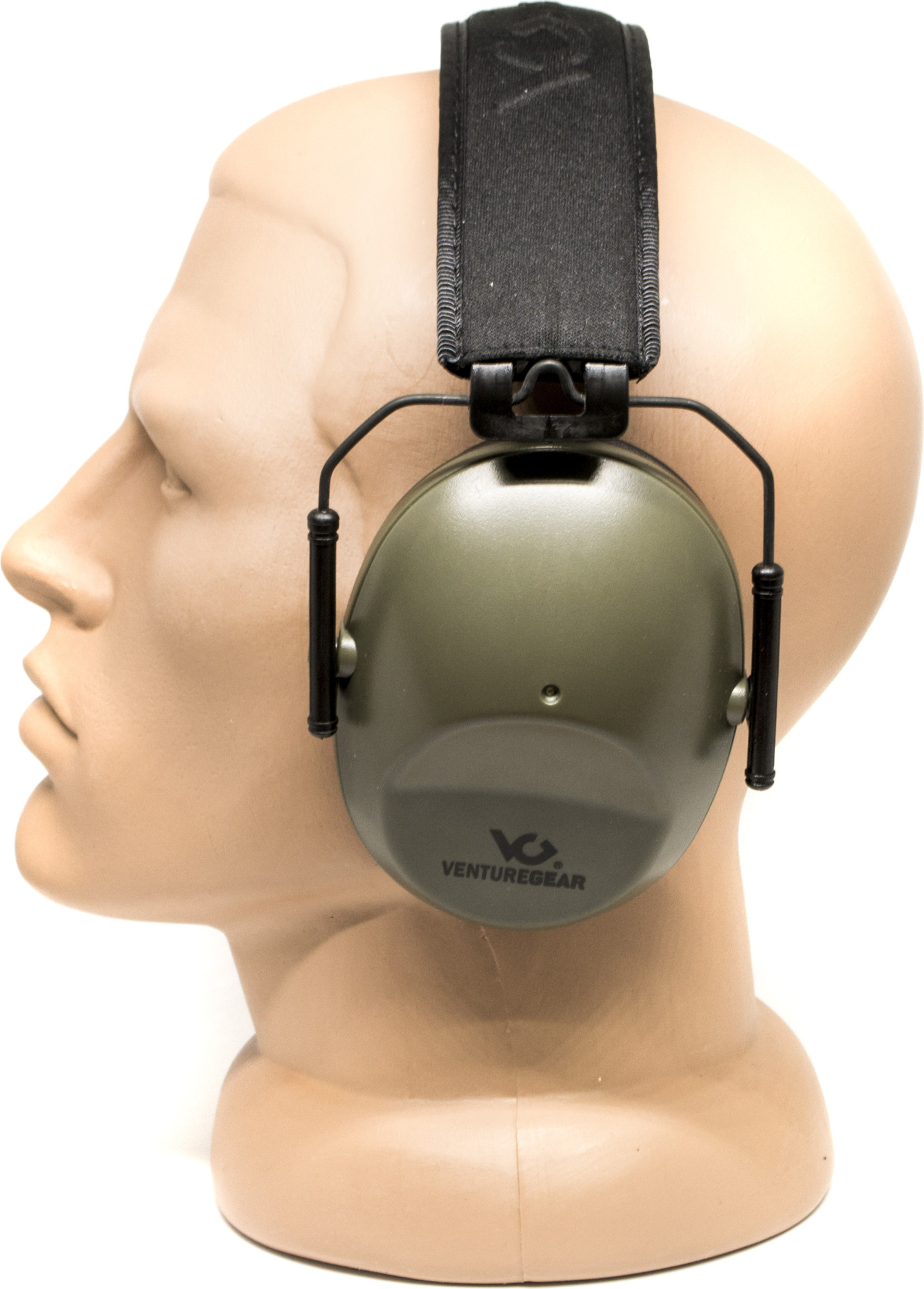 Наушники защитные Venture Gear VGPM9022C (защита NRR 24 dB), оливковые + беруши в комплекте — фото 6
