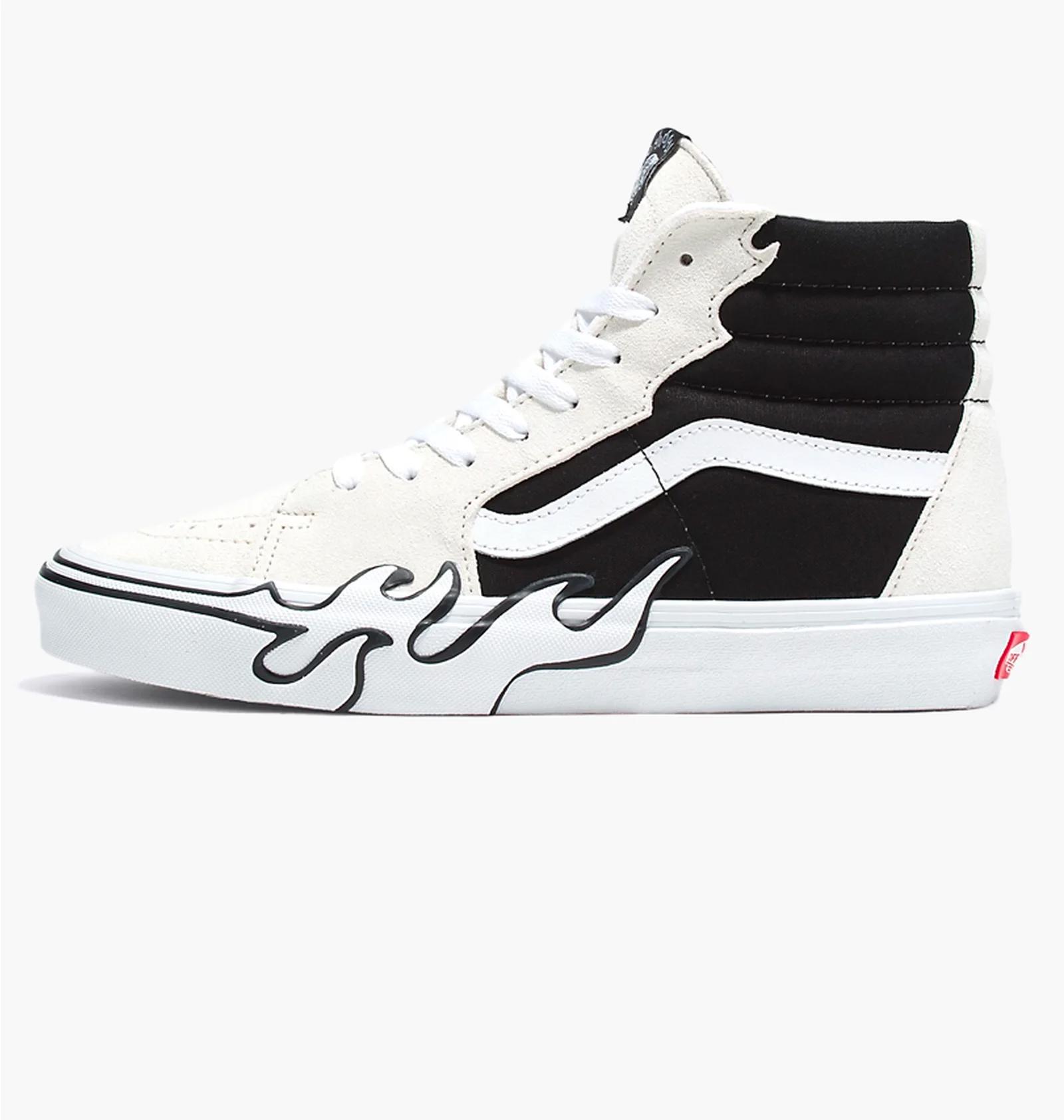 Кеди унісекс Vans Sk8-Hi Flame Beige/Black (VN0005UJUY6) — фото 1