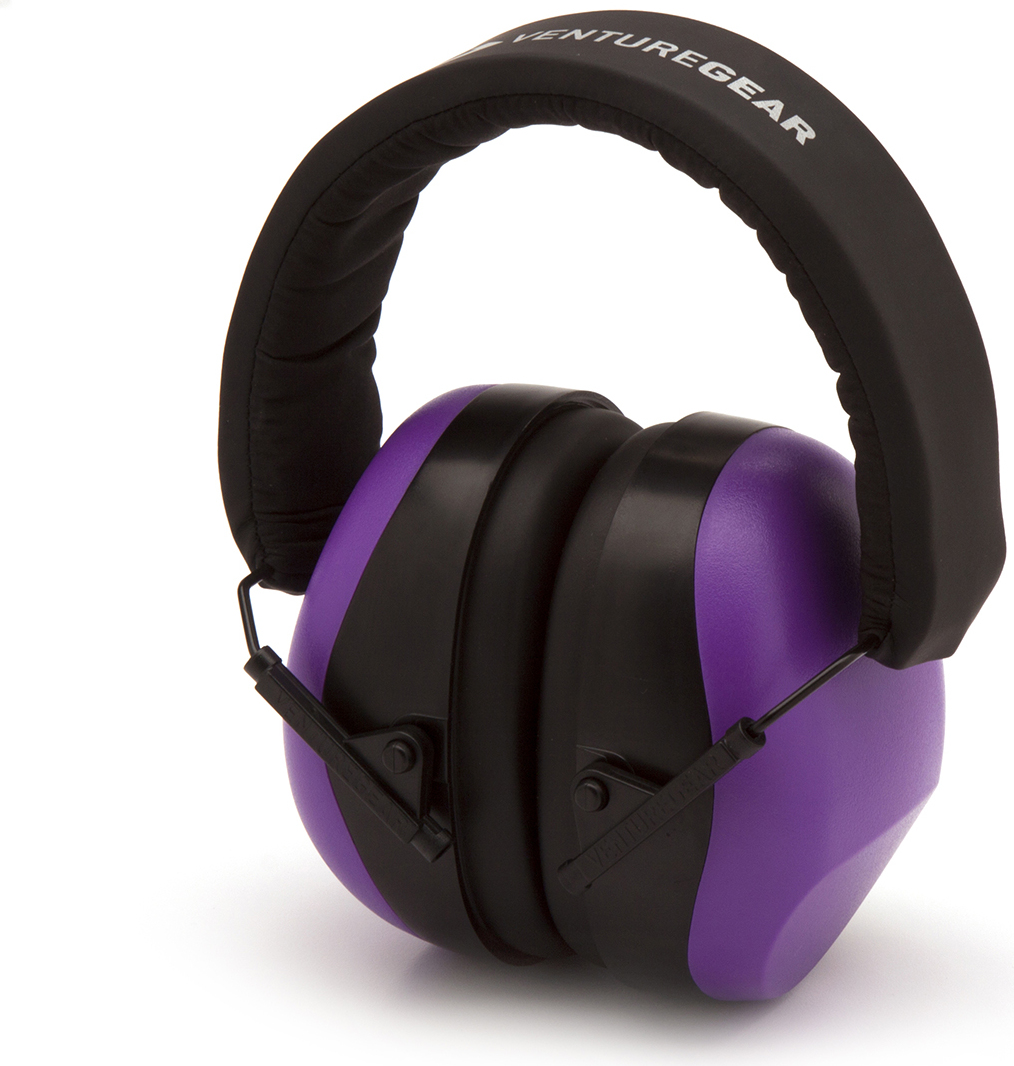 Наушники противошумные защитные Venture Gear VGPM8065C (защита слуха SNR 26 дБ, беруши в комплете), фиолетовые — фото 5