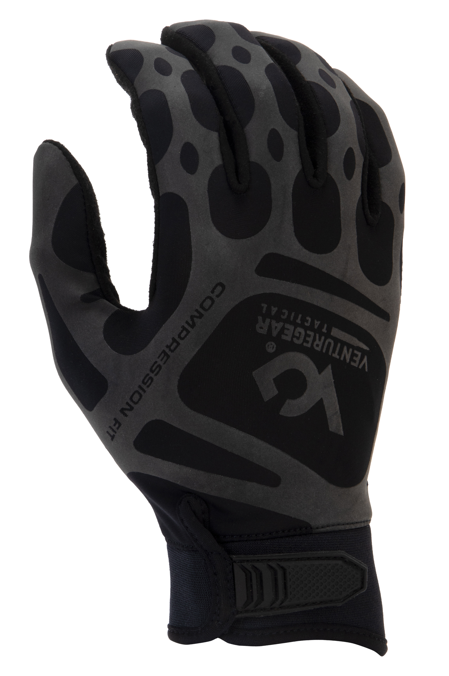 Тактические перчатки Venture Gear Tactical VGTG10 Compression Fit, черные, размер XL (10) — фото 2