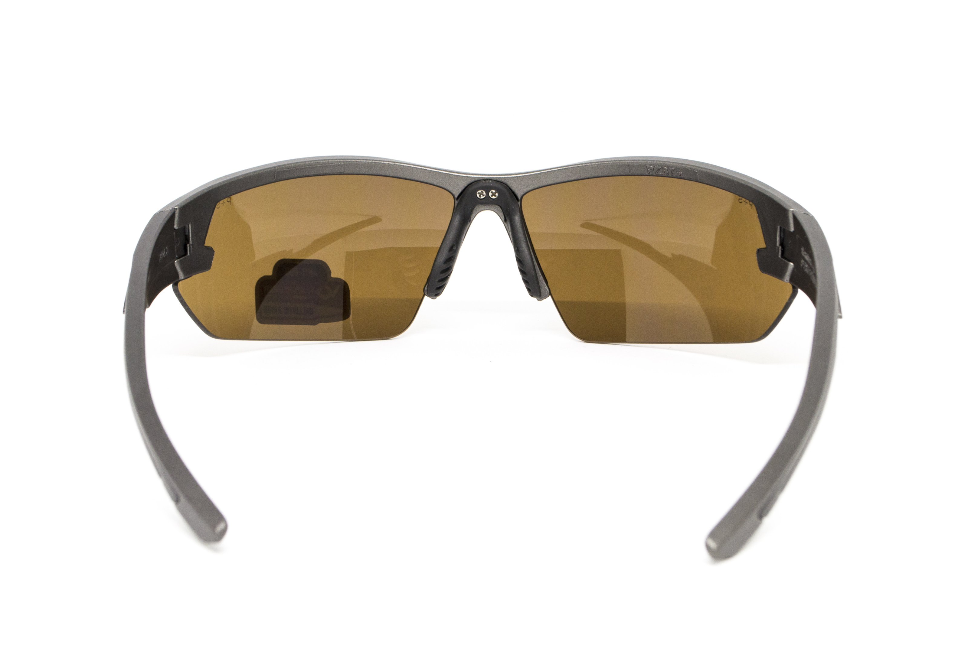 Защитные очки Venture Gear Tactical Semtex 2.0 Gun Metal (bronze) Anti-Fog, коричневые в оправе цвета "тёмный металлик" — фото 4