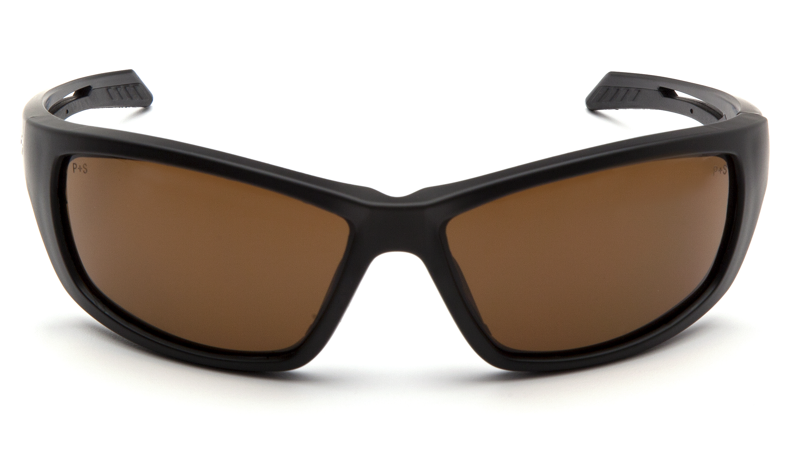 Защитные очки Venture Gear Tactical Howitzer Black (bronze) Anti-Fog, коричневые в чорной оправе — фото 3