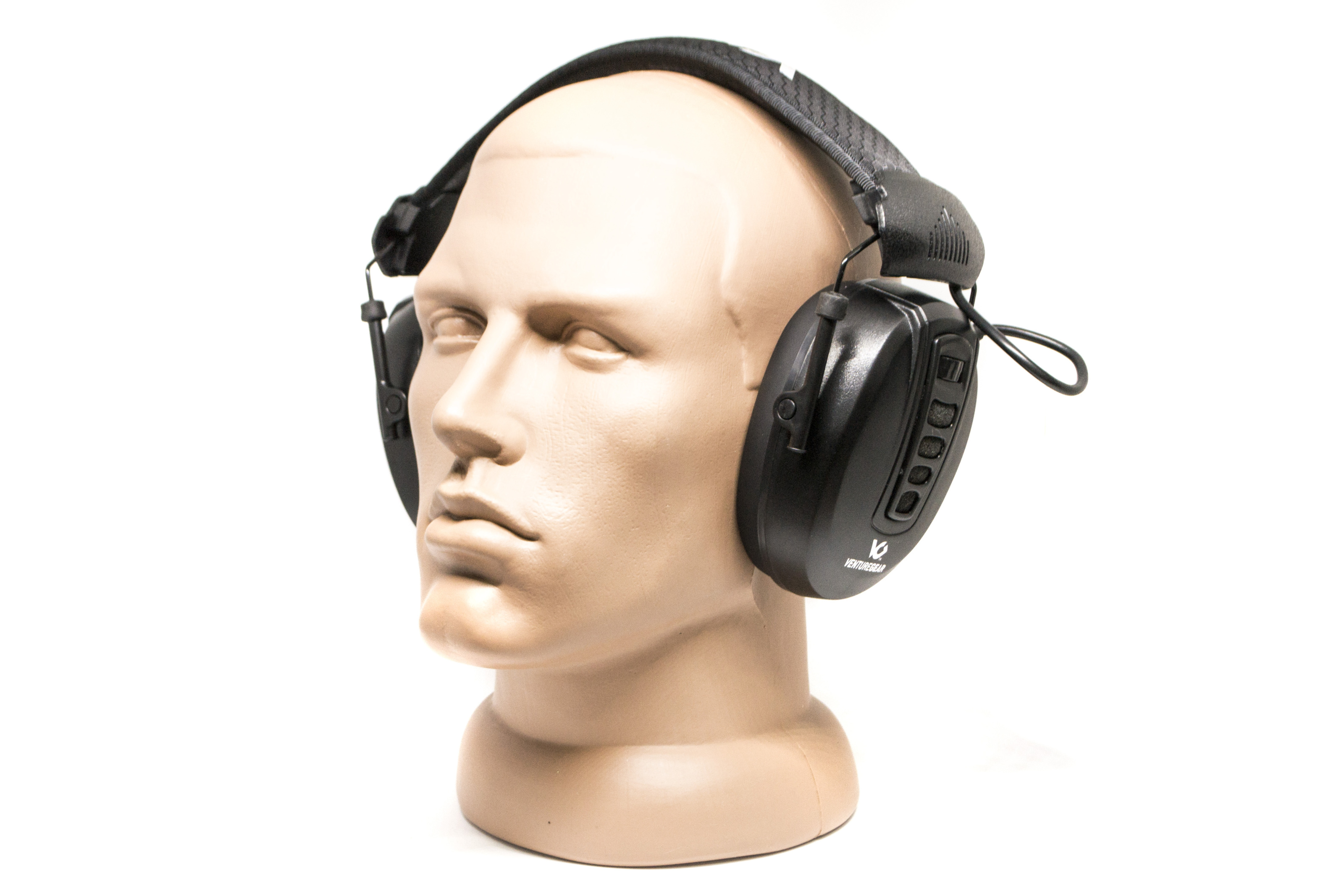 Активные наушники противошумные защитные Venture Gear Clandestine NRR 24dB (черные) — фото 11