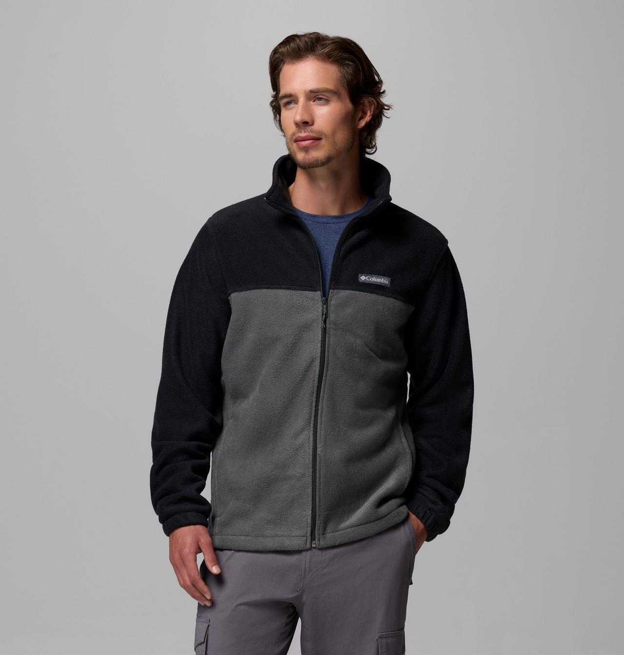 Флісова куртка Columbia Men's Steens Mountain 2.0 Full Zip Fleece Jacket Black / Grill — фото 1