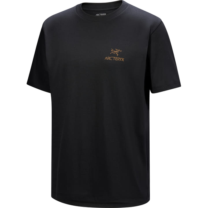 Чорна футболка Arc'teryx Kragg SL Cotton Bird Word — фото 1
