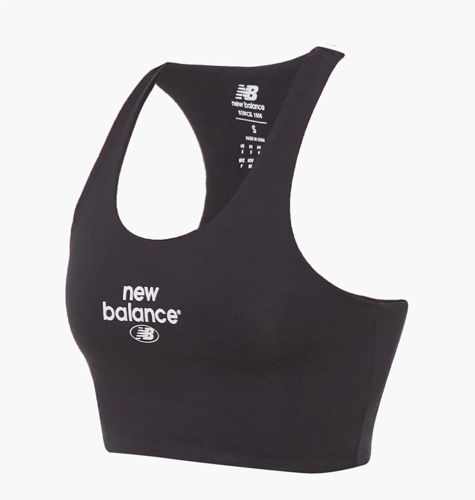 Спортивний топ жіночий New Balance Essentials Reimagined Bra (WB31500BK) — фото 1