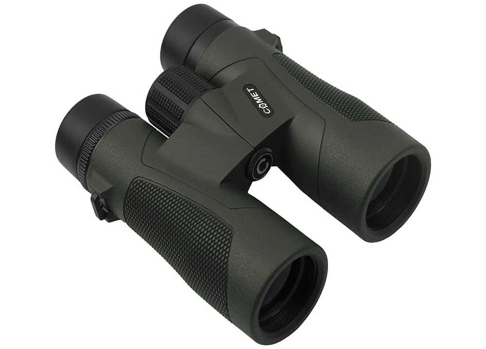 Бінокль Comet W13 (10x42A) waterproof, зелений, в чохлі — фото 1