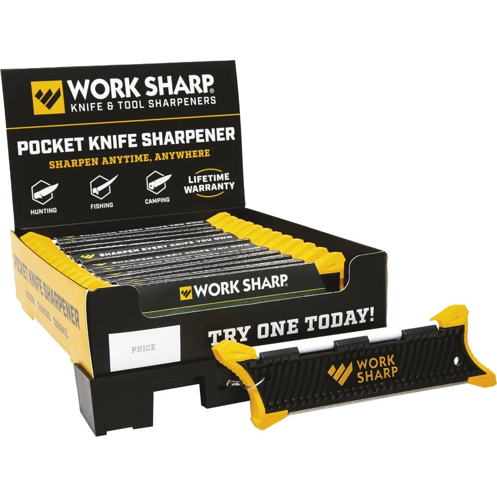 Комплект механічних точилок Work Sharp POCKET KNIFE SHARPENER 12 PACK & 1 DISPLAYS WSGPS-12 — фото 1