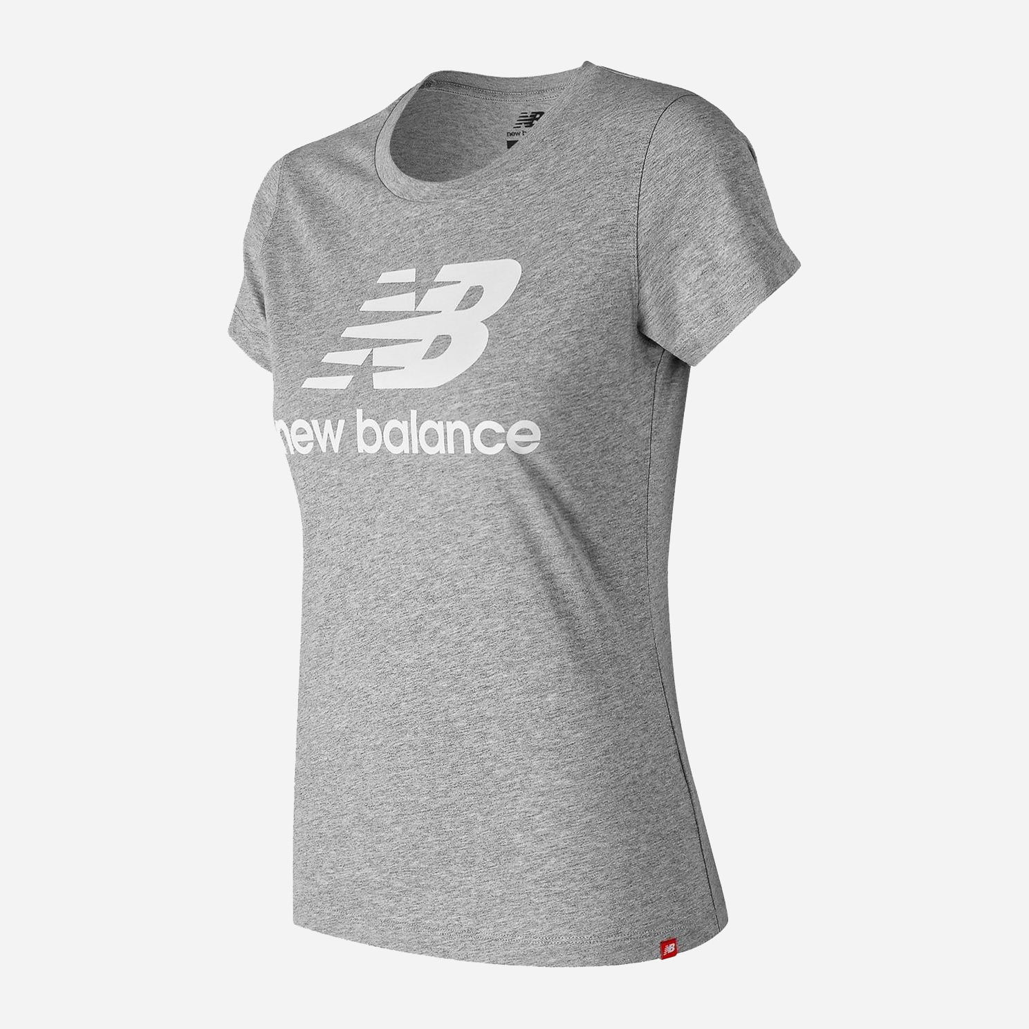 Футболка жіноча New Balance Essentials Slacked Logo (WT91546AG) — фото 1