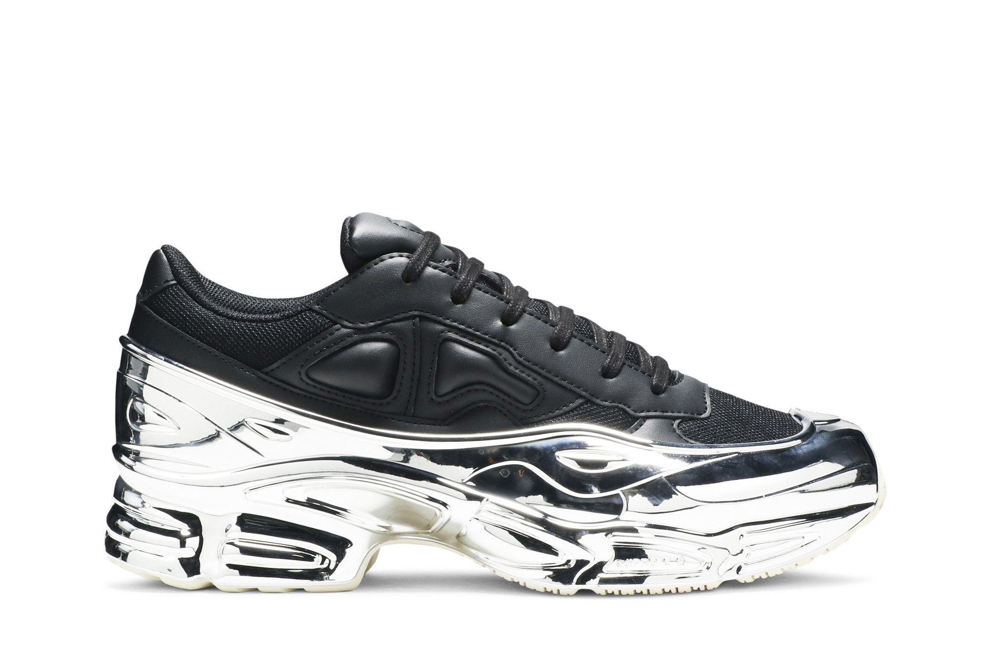 Кросівки чоловічі Adidas Raf Simons x Ozweego 'Mirrored - Black' — фото 1