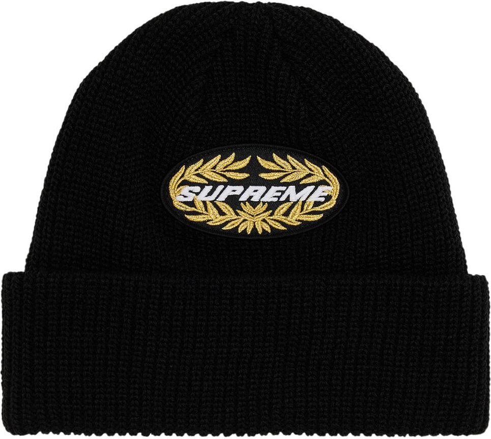 SUPREME TERMINAL BEANIE BLACK — фото 3