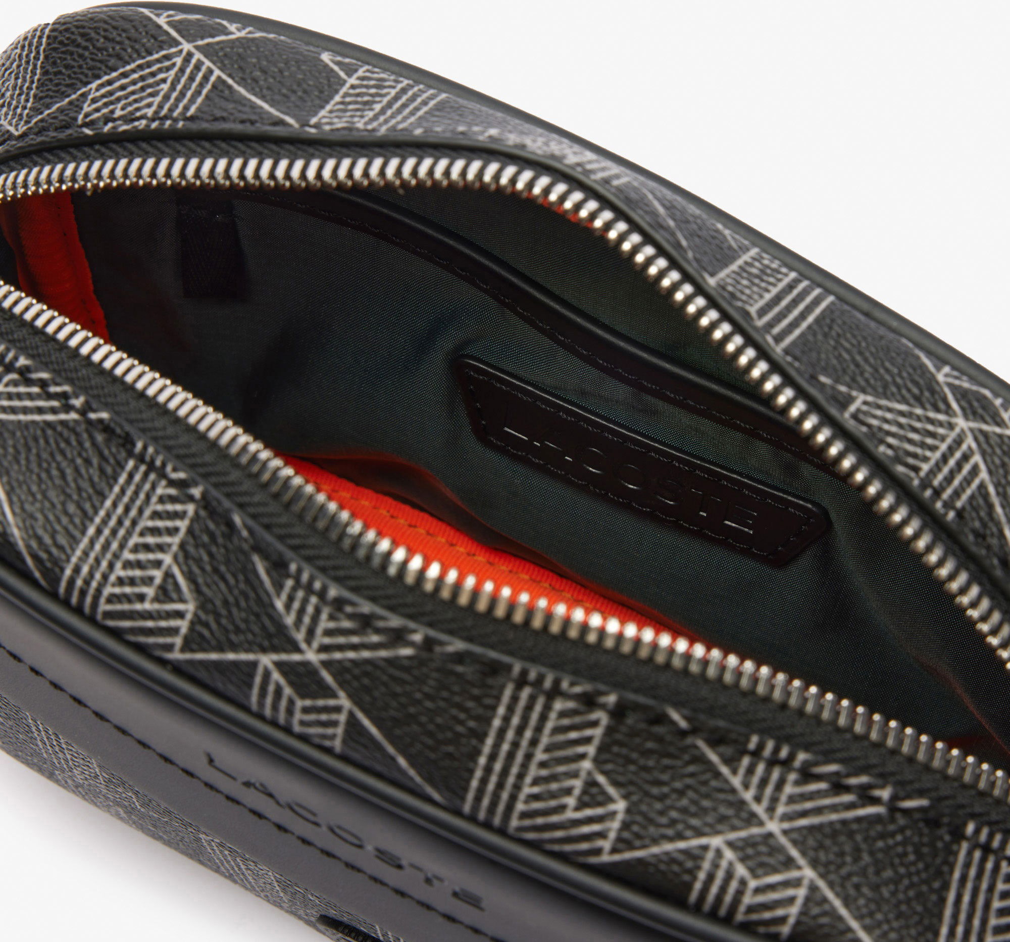 Сумка унісекс Lacoste Reporter Bag Black/Grey NH3650LX.H45 MISC — фото 5