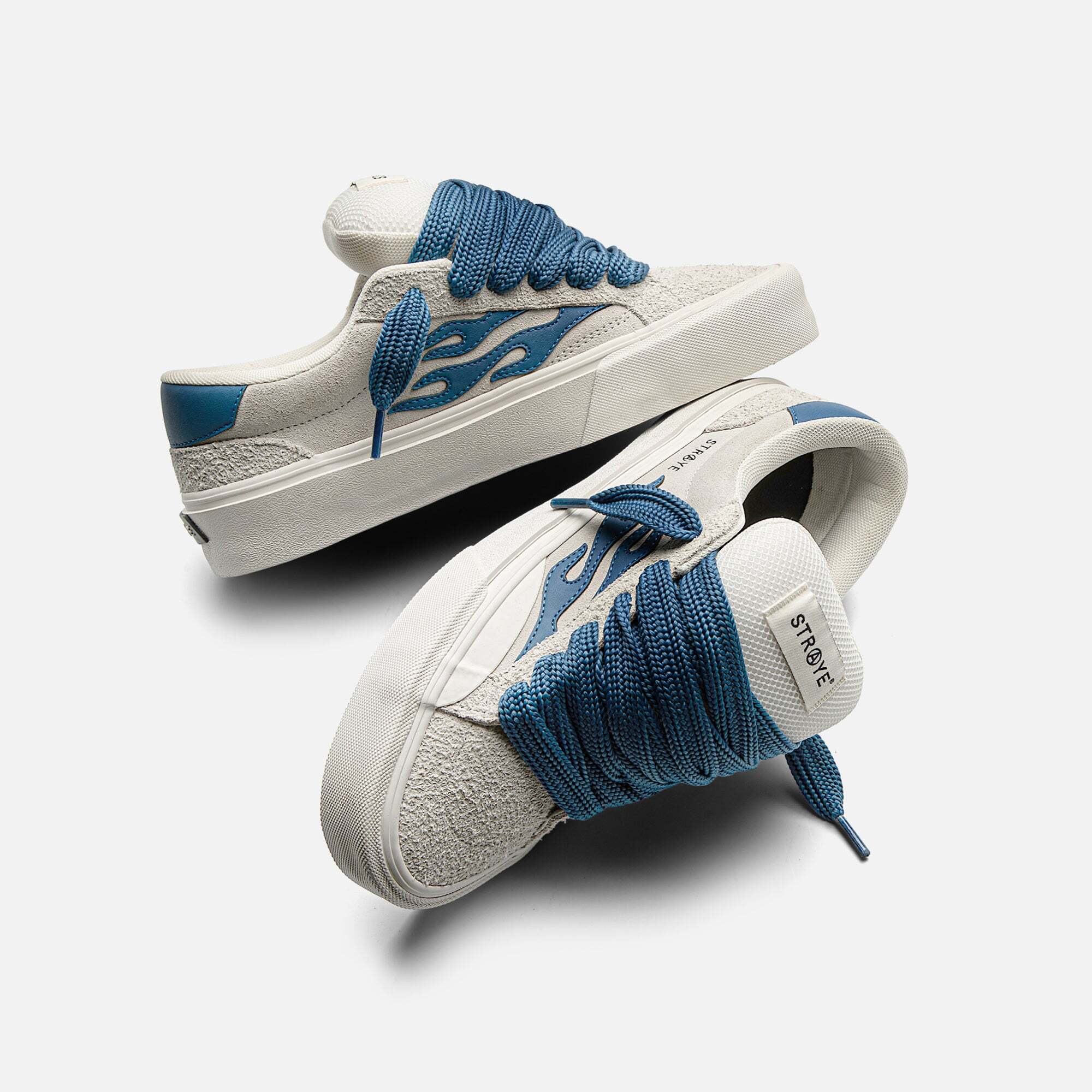 Кросівки чоловічі Straye Logan Puff Blanco Blue — фото 4