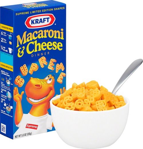 Аксесуар Supreme Kraft Macaroni & Cheese (SS22) — фото 1