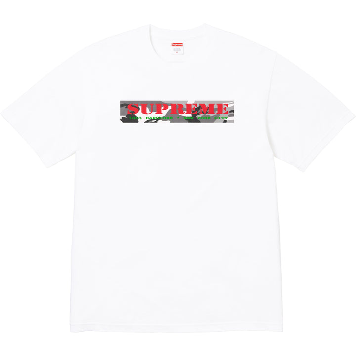 Футболка SUPREME HARDCORE TEE WHITE — фото 1