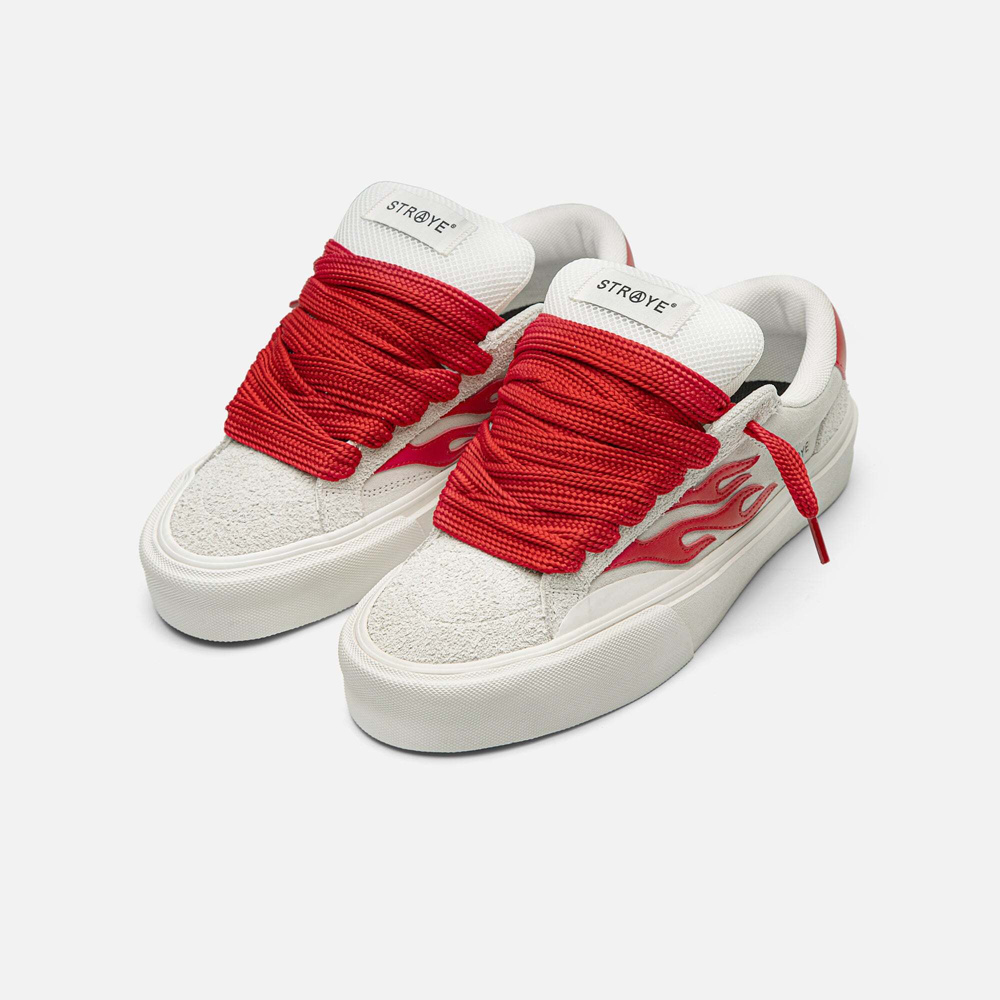 Кросівки чоловічі Straye Logan Puff Blanco Red — фото 5