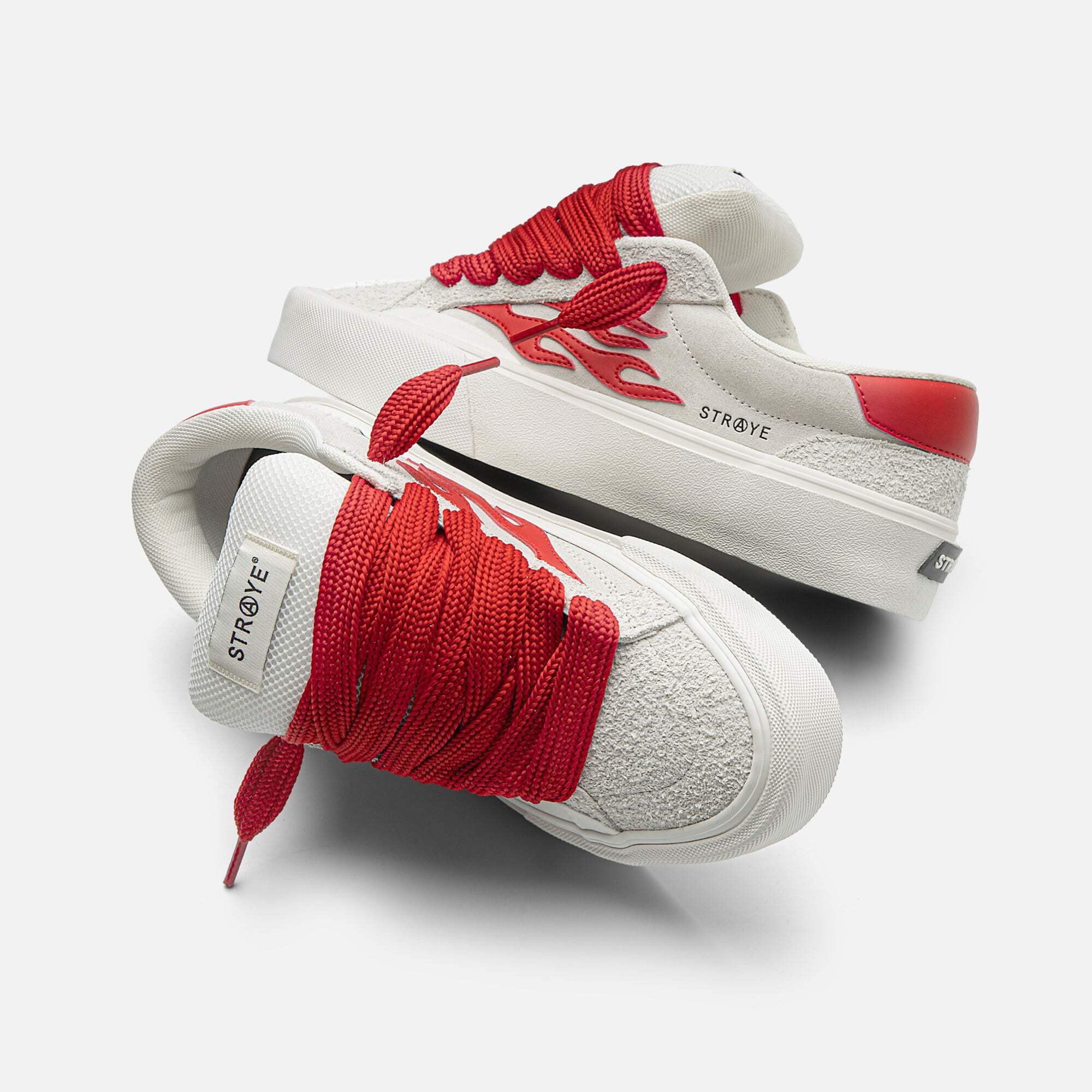 Кросівки чоловічі Straye Logan Puff Blanco Red — фото 4