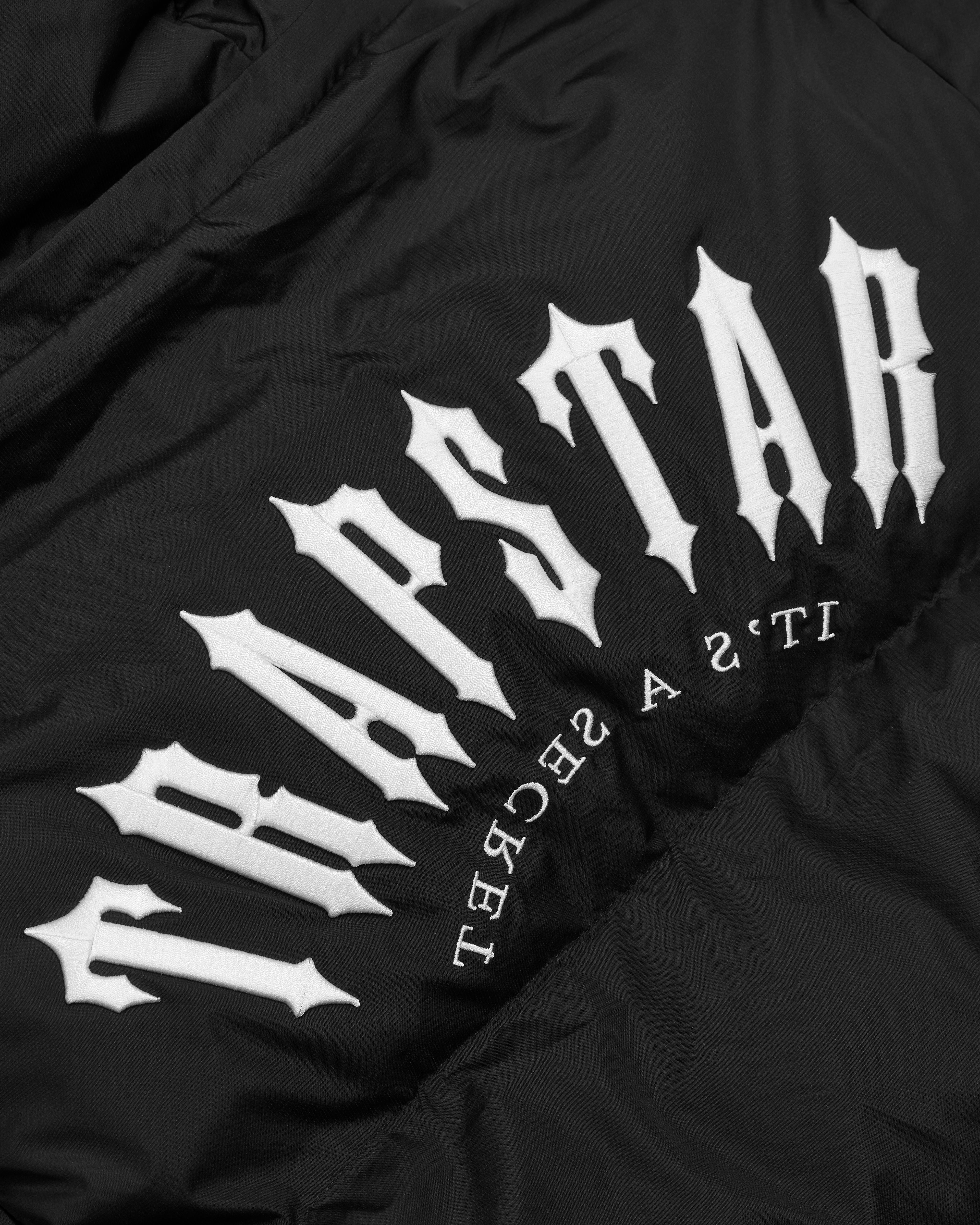 Куртка Trapstar AW25 Irongate Arch Puffer - Black — фото 6