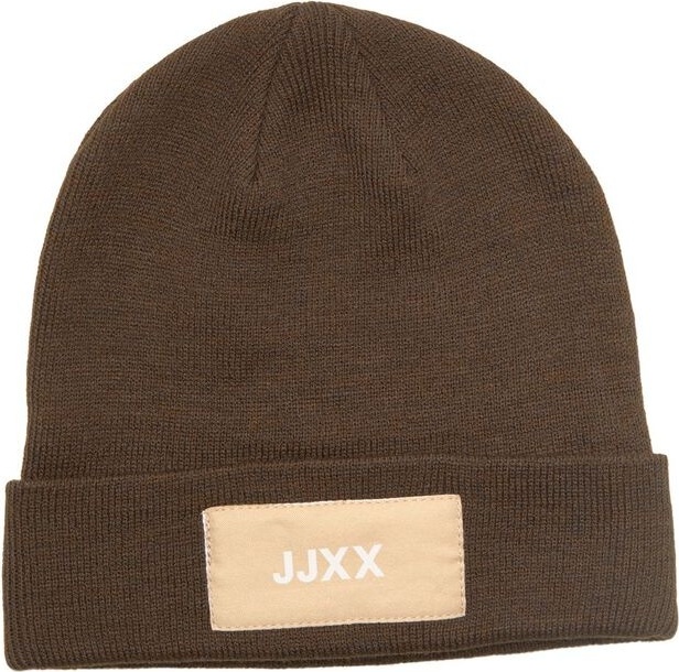 Шапка JXBASIC LOGO BEANIE SN 12205033-Demitasse JJXX ONE SIZE Коричневий — фото 3