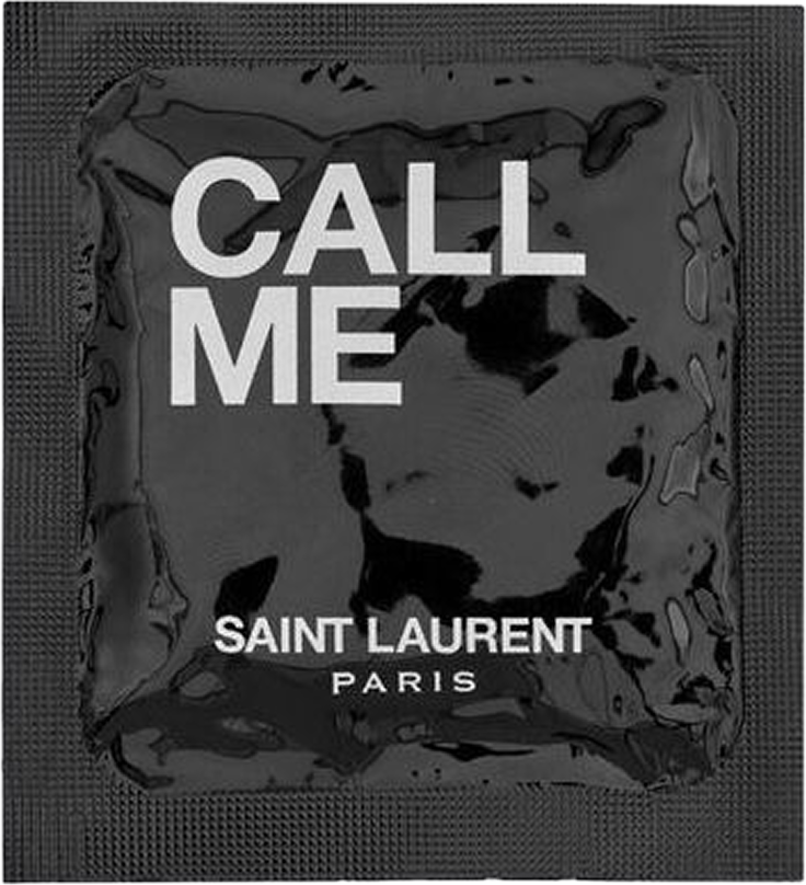 Аксесуар Saint Laurent Condom Call Me — фото 3
