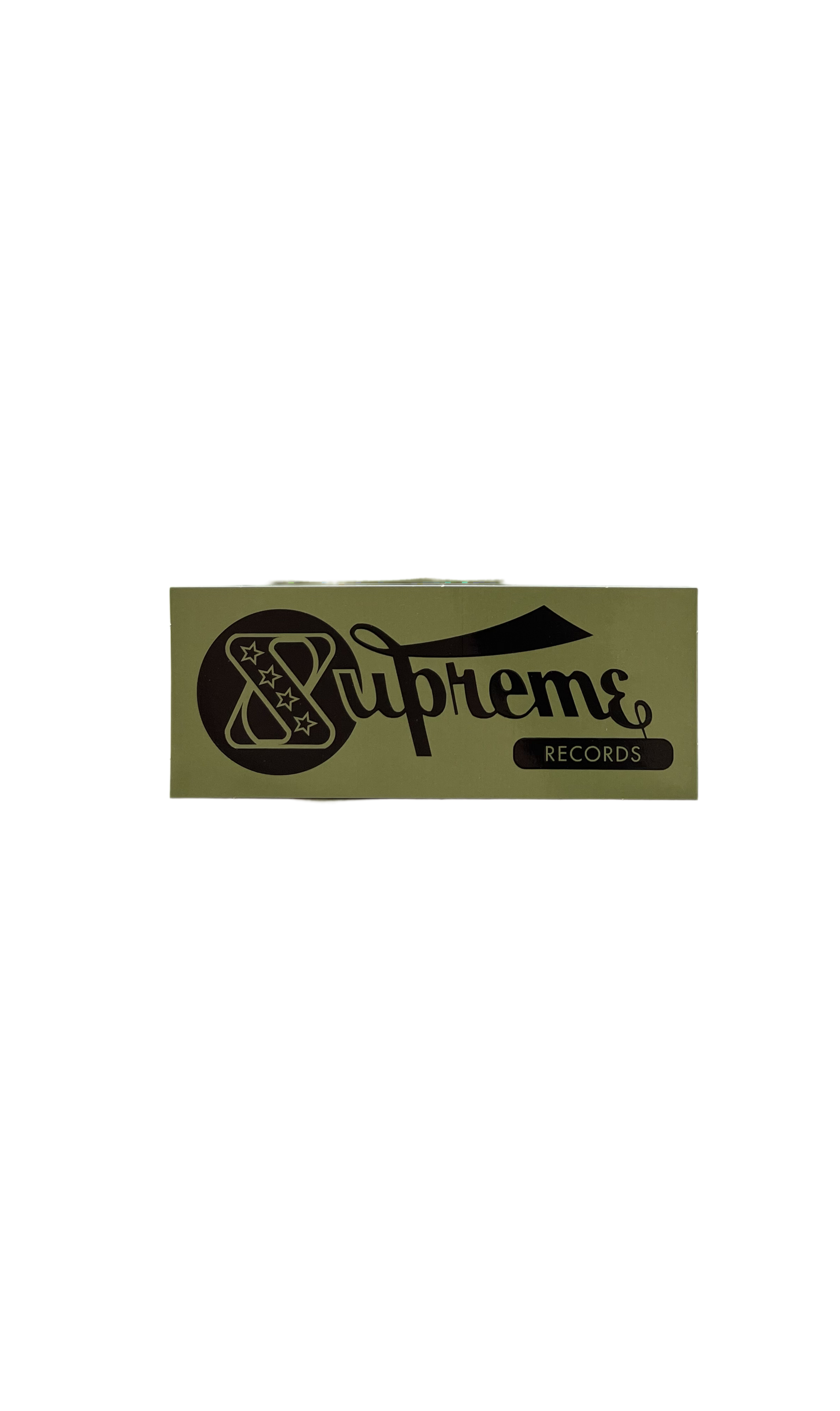 Стікер Supreme Records Green Sticker (SS24) — фото 1