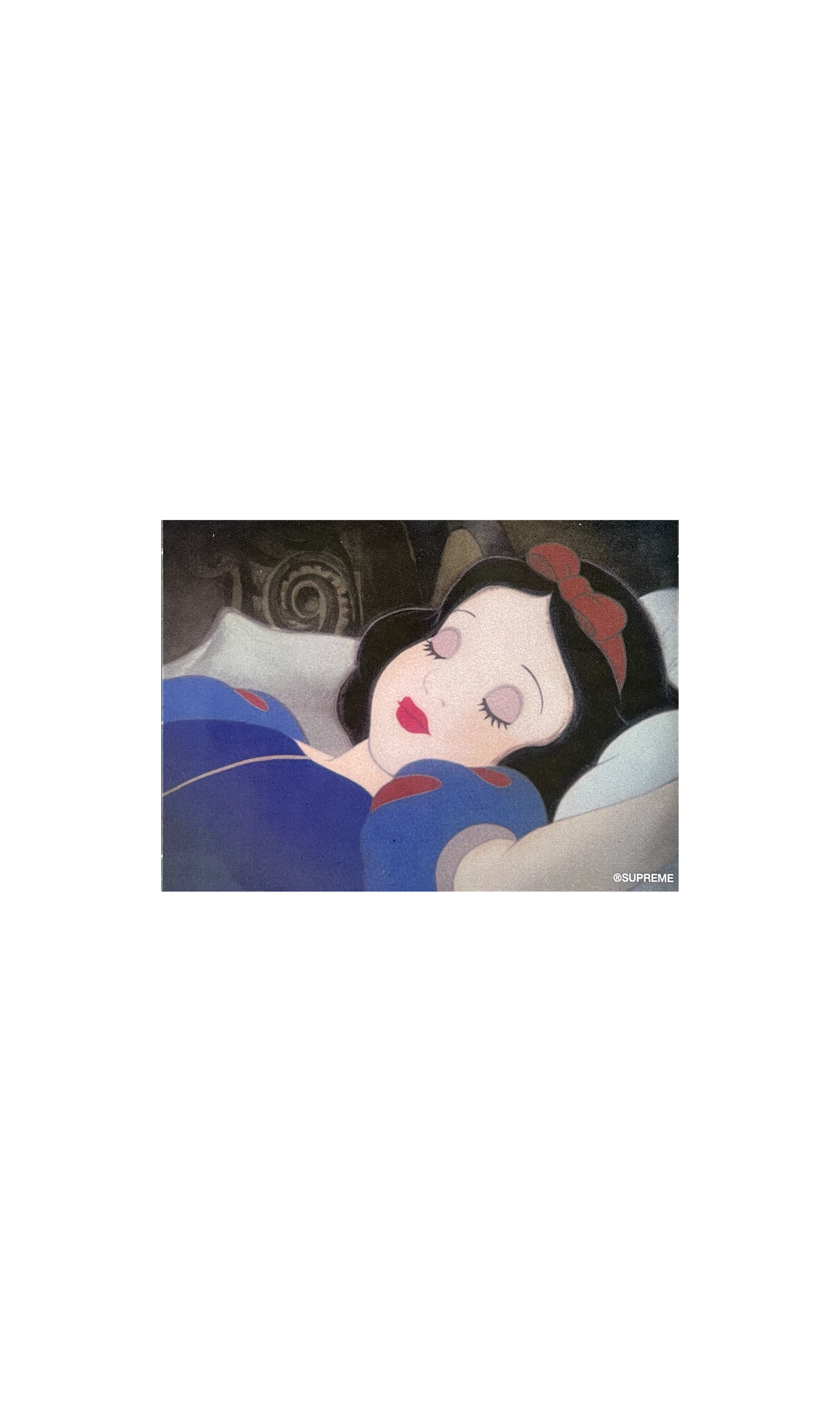 Стікер Supreme Snow White Sticker (FW24) — фото 1