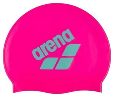Шапочка для плавання BIG LOGO CAP 009276-201 Arena UNI Розовий — фото 1
