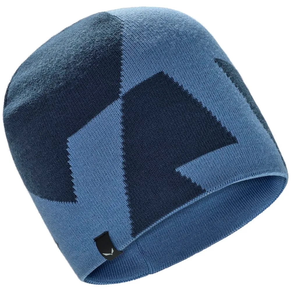 Шапка Salewa PURE REVERSIBLE AM BEANIE 28772 8671 - UNI58 - синій — фото 2