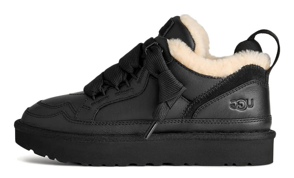 Жіноче взуття UGG UGG Lowmel Leather Black — фото 1