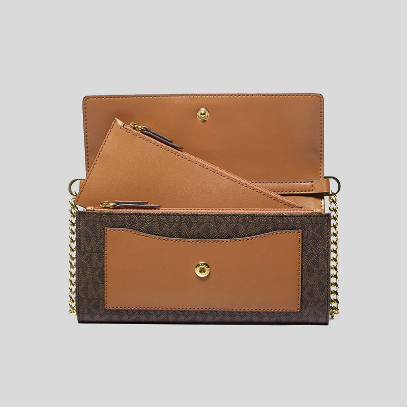 Жіноча сумка Michael Kors кроссбоді з гаманцем 1159783554 (Коричневий, One size) — фото 1