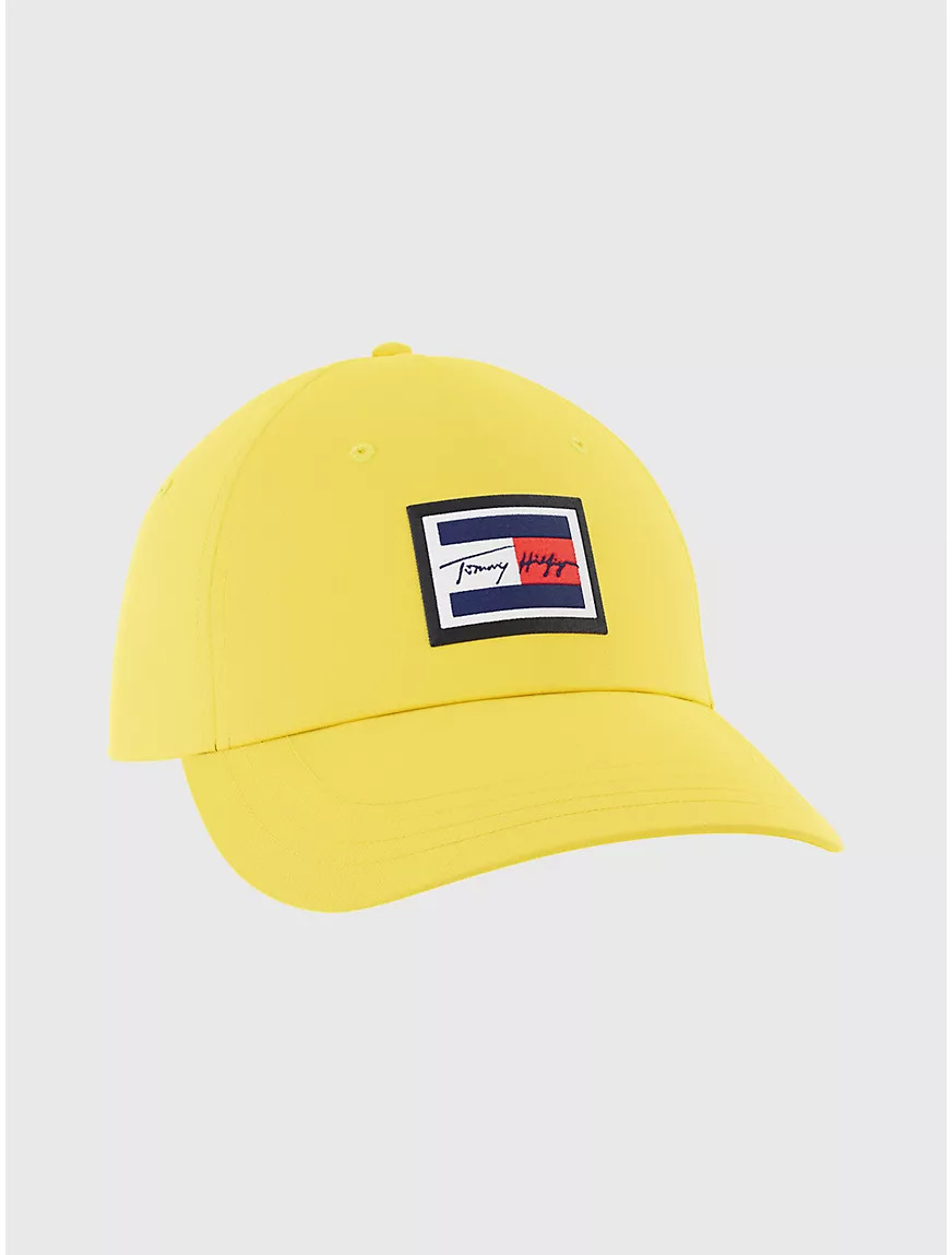 Бейсболка Tommy Hilfiger кепка з вишитим логотипом 1159793495 (Жовтий, One size) — фото 1