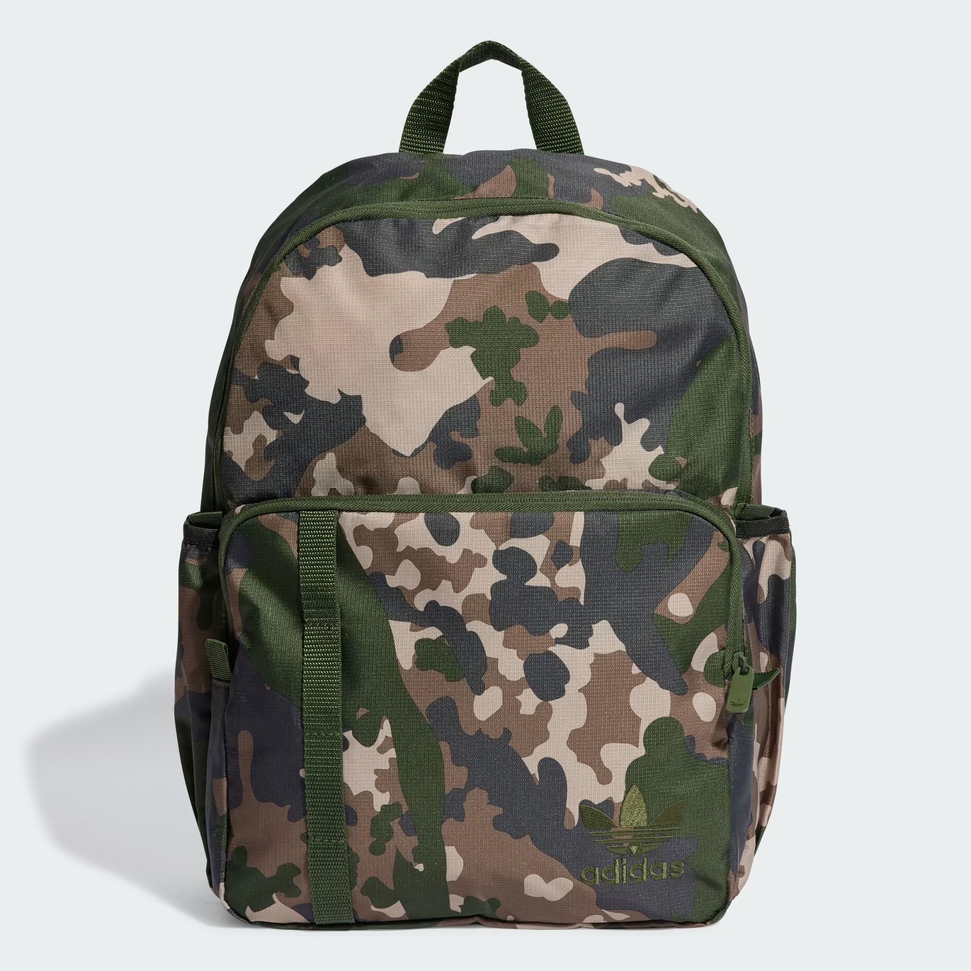 Стильний рюкзак Adidas на блискавці 1159796245 (Зелений, One size) — фото 1