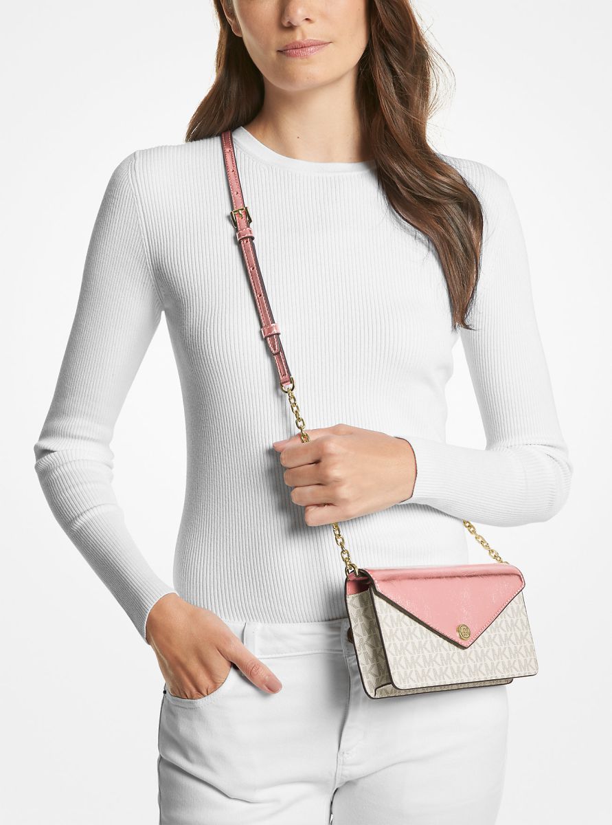 Жіноча сумка кроссбоді Michael Kors з логотипом 1159800490 (Білий, One size) — фото 1