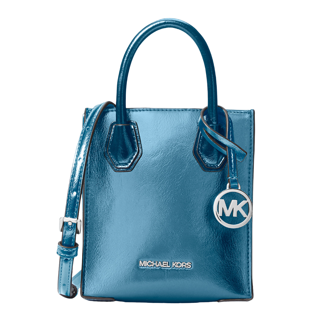 Жіноча лакована сумка кроссбоді Michael Kors 1159802350 (Блакитний, One size) — фото 1