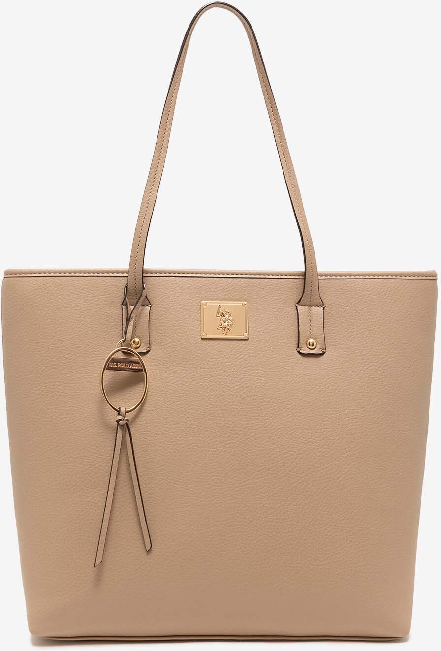 Жіноча сумка тоут U.S. Polo Assn 1159808799 (Бежевий, One size) — фото 3
