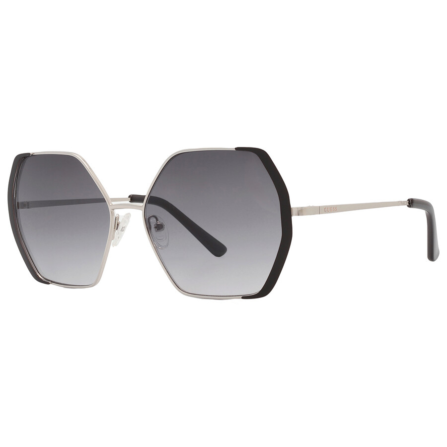 Сонцезахисні брендові окуляри Geometric Guess 1159810197 (Чорний, One size) — фото 1