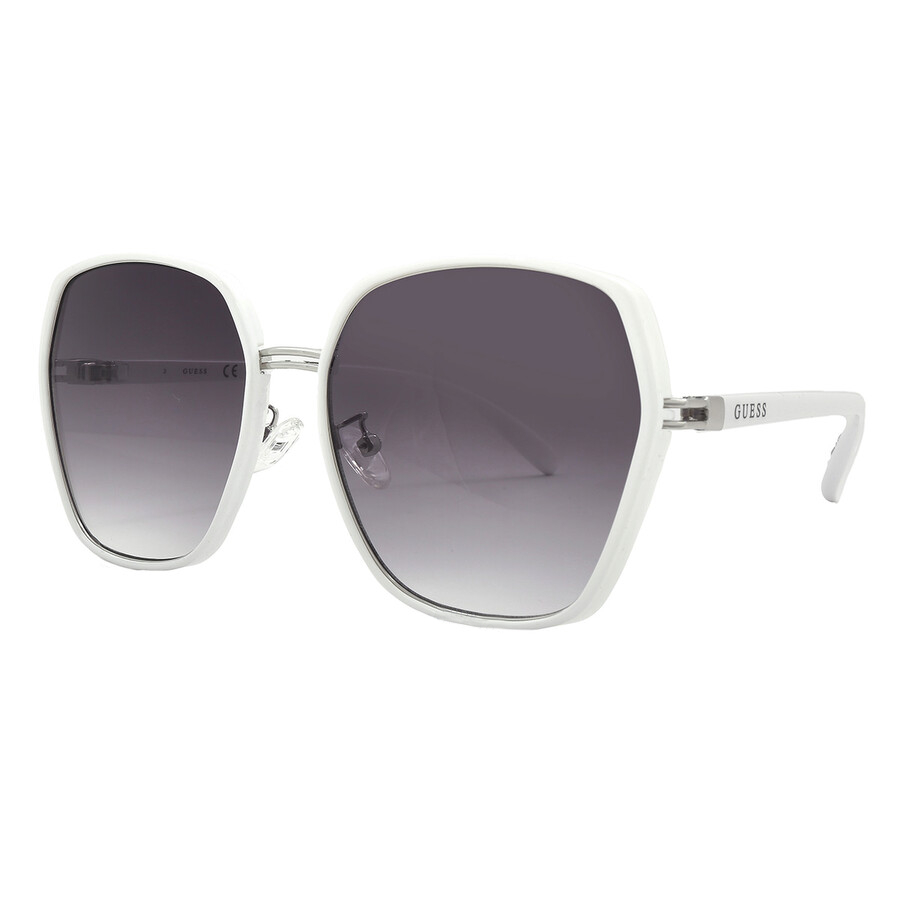 Сонцезахисні брендові окуляри Butterfly Guess 1159810553 (Білий, One size) — фото 1