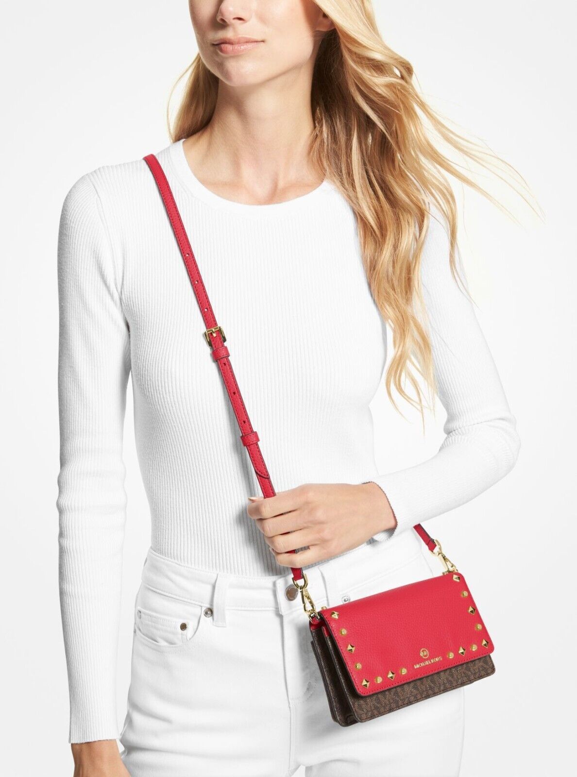 Жіноча сумка кросбоді Michael Kors — фото 1