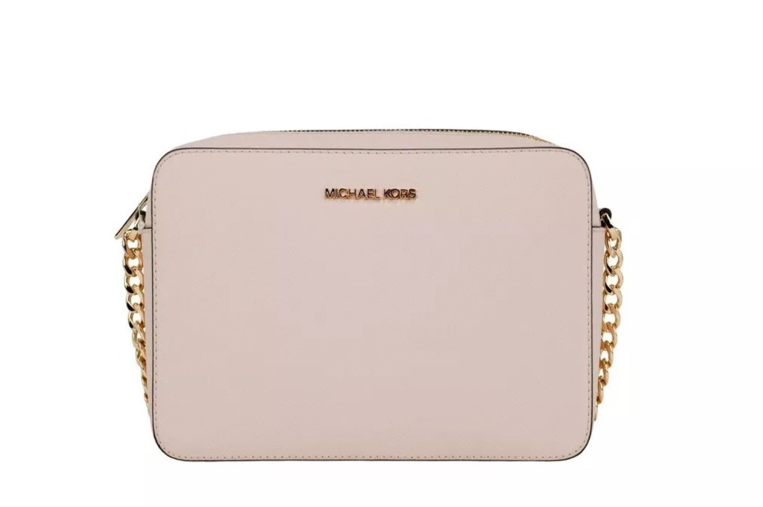 Шкіряна жіноча сумка кроссбоді Michael Kors 1159812824 (Рожевий, One size) — фото 1