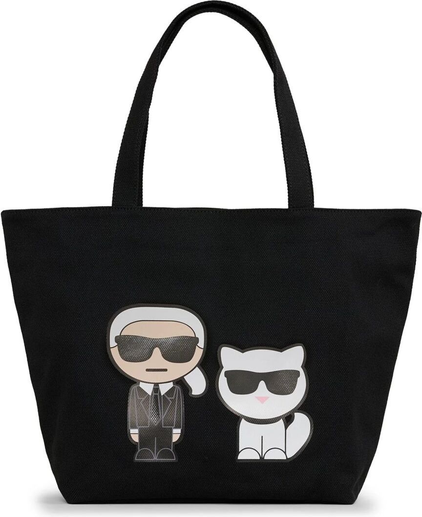 Жіноча сумка Karl Lagerfeld Paris з принтом 1159814392 (Чорний, One size) — фото 3